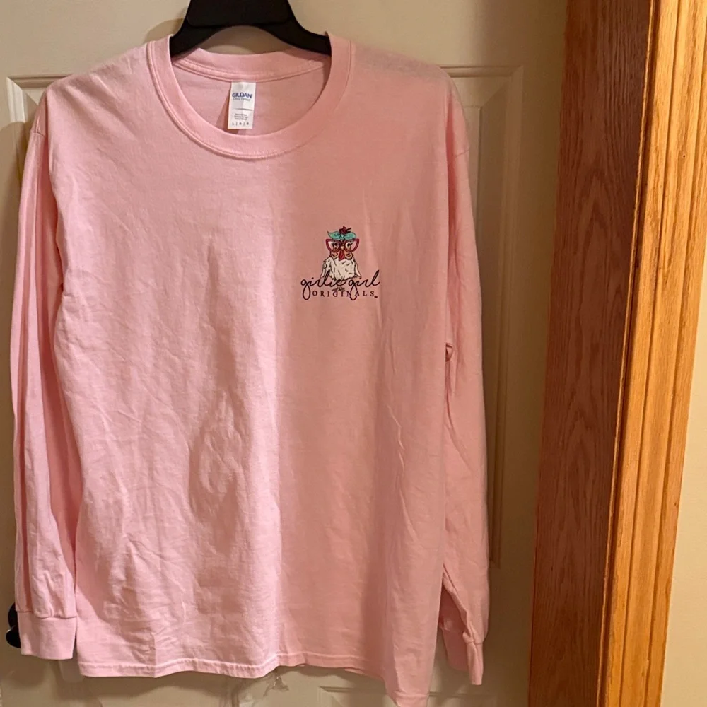 Gildan Ultra Cotton Light Pink T-Shirt - Picture 6 of 17